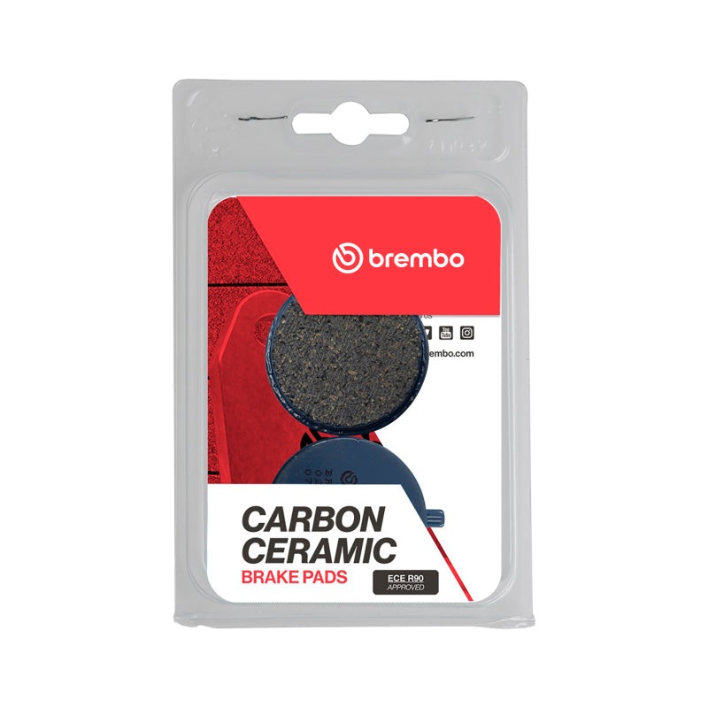 Brembo 17-20 Mercedes-Benz C43 AMG/2016 C450 AMG Rear Premium NAO Ceramic OE Equivalent Pad